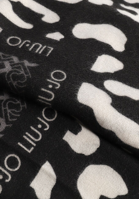 Zwarte LIU JO Sjaal ANIMALIER FOULARD - large