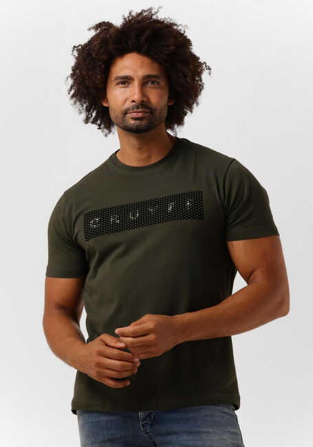 Khaki CRUYFF T-shirt CAMO TEE - large