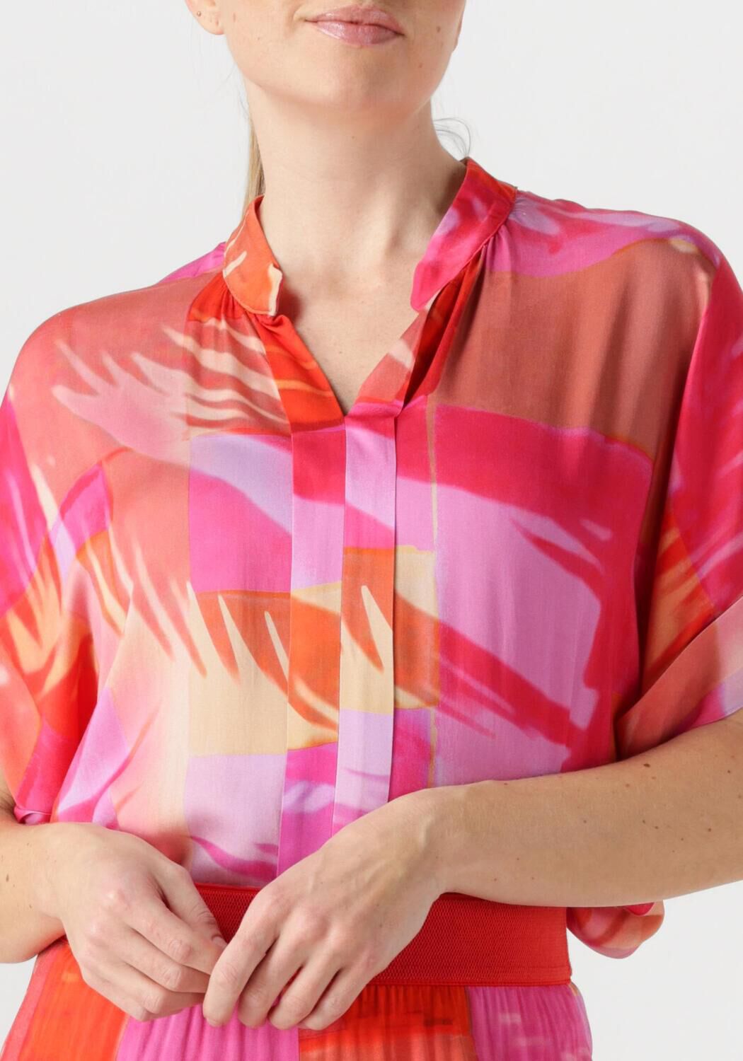CAROLINE BISS Dames Blouses 1688 Fuchsia