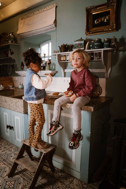 Zand DAILY7 Blouses T-SHIRT LONGSLEEVE FANCY TAPE Zand DAILY7 Blouses T-SHIRT LONGSLEEVE FANCY TAPE - large