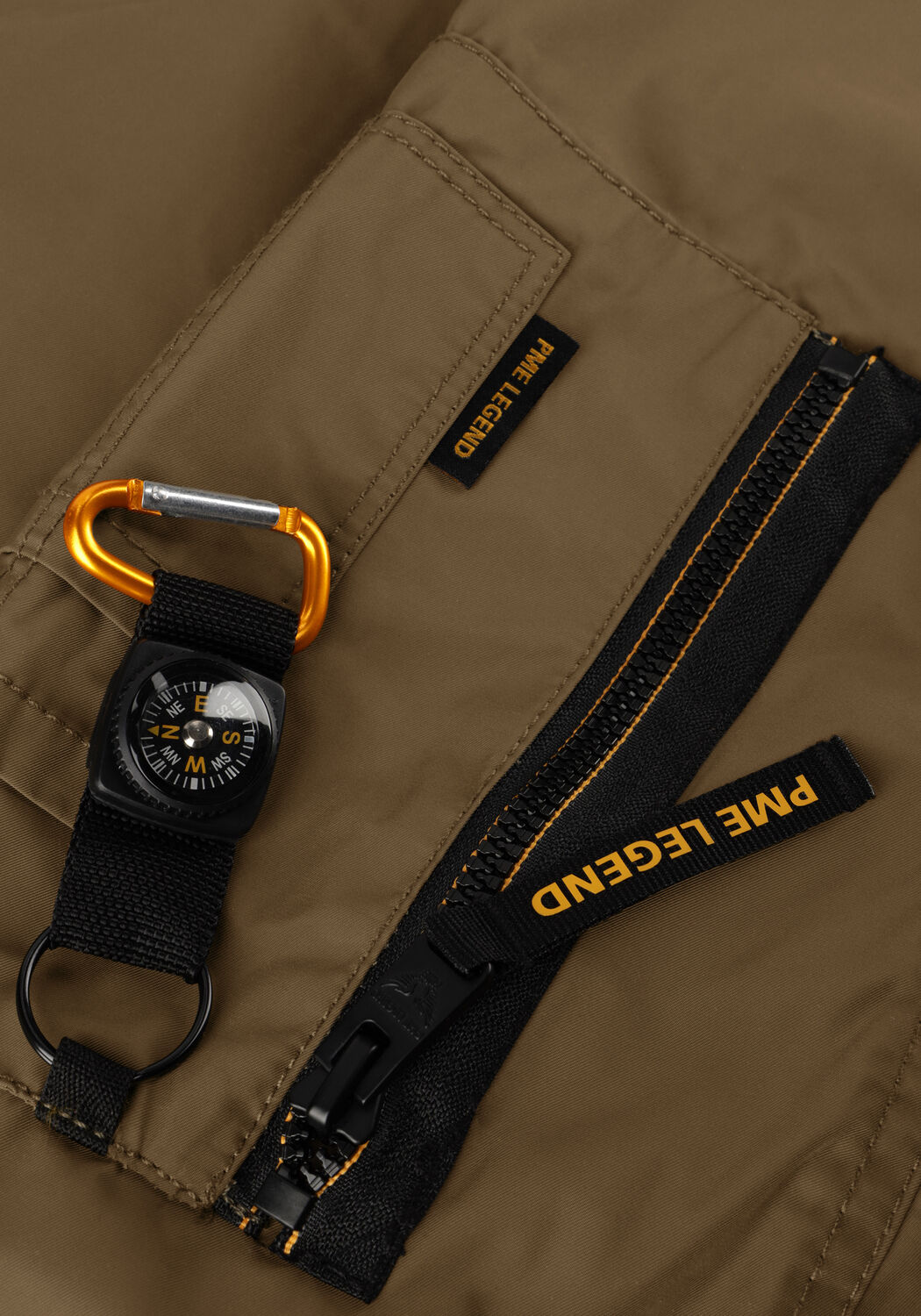 Donkergroene PME LEGEND Jack BOMBER JACKET GLAZER FLIGHTER - large