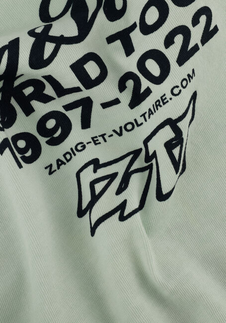 Mint ZADIG & VOLTAIRE T-shirt X25353 - large