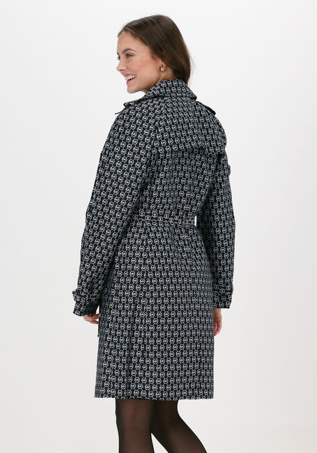 Zwarte MICHAEL KORS  MK LOGO JCRD ECO TRENCH - large