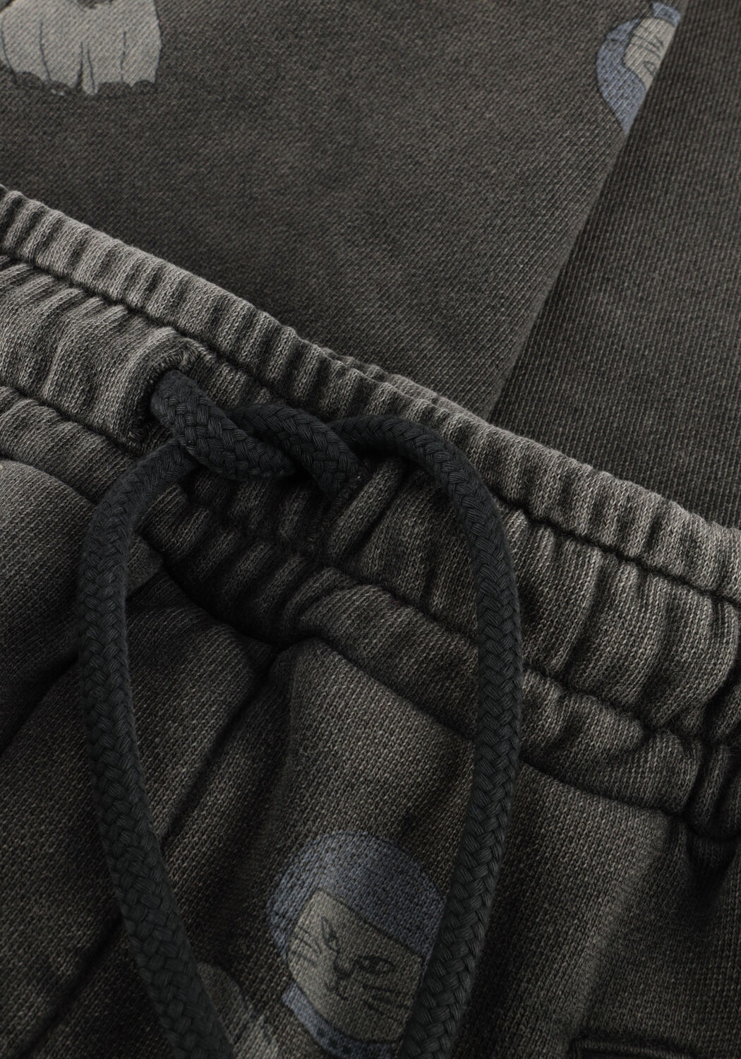 Zwarte Sproet & Sprout Joggingbroek SWEATPANTS SPACE CAT PRINT - large