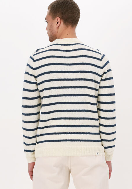 Blauwe ANERKJENDT Trui AKRICO STRIPE KNIT - large