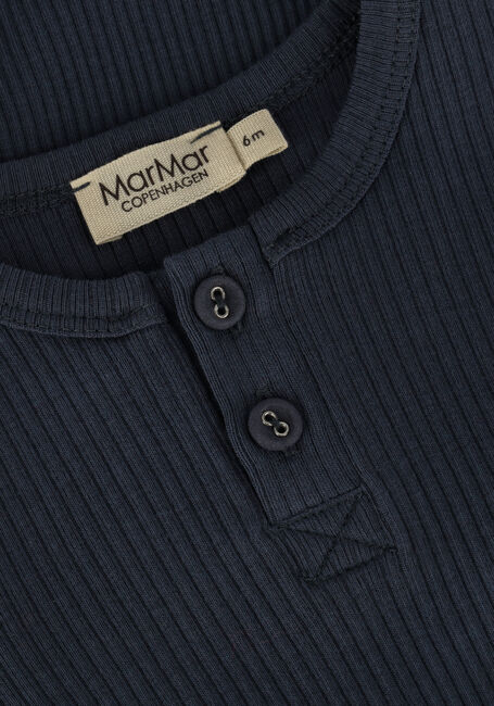 Blauwe MARMAR COPENHAGEN Rompers BODY LS MODAL - large