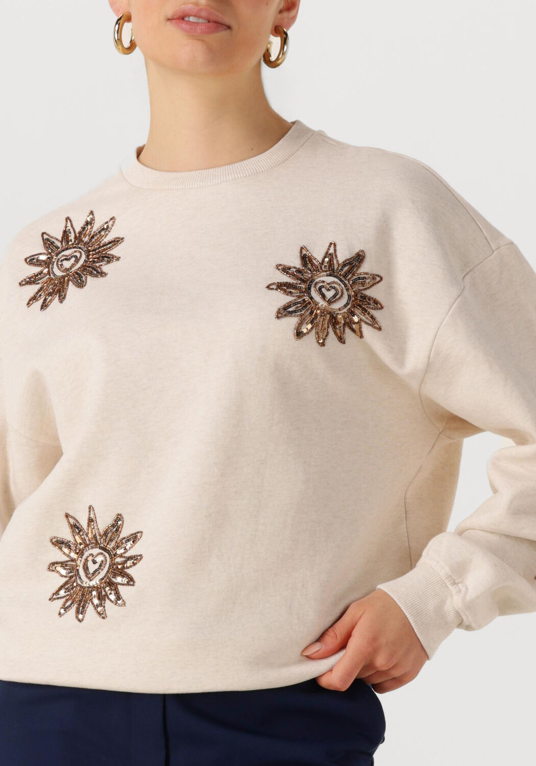 FABIENNE CHAPOT Dames Truien & Vesten Archie Sweater Ecru