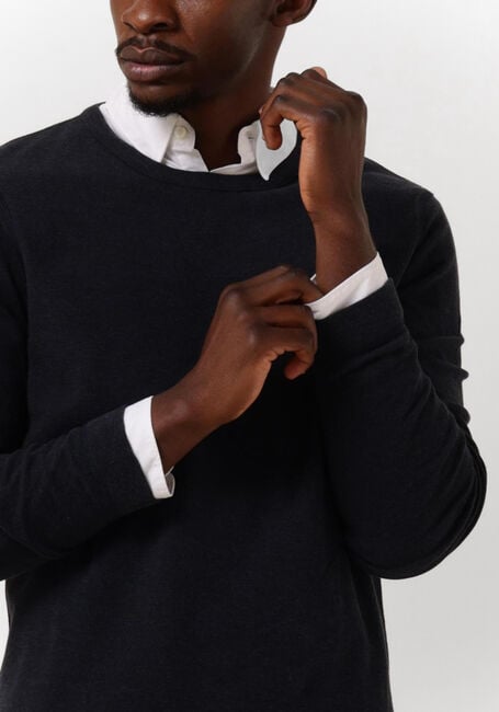 Donkerblauwe BOSS Trui TEMPEST - large