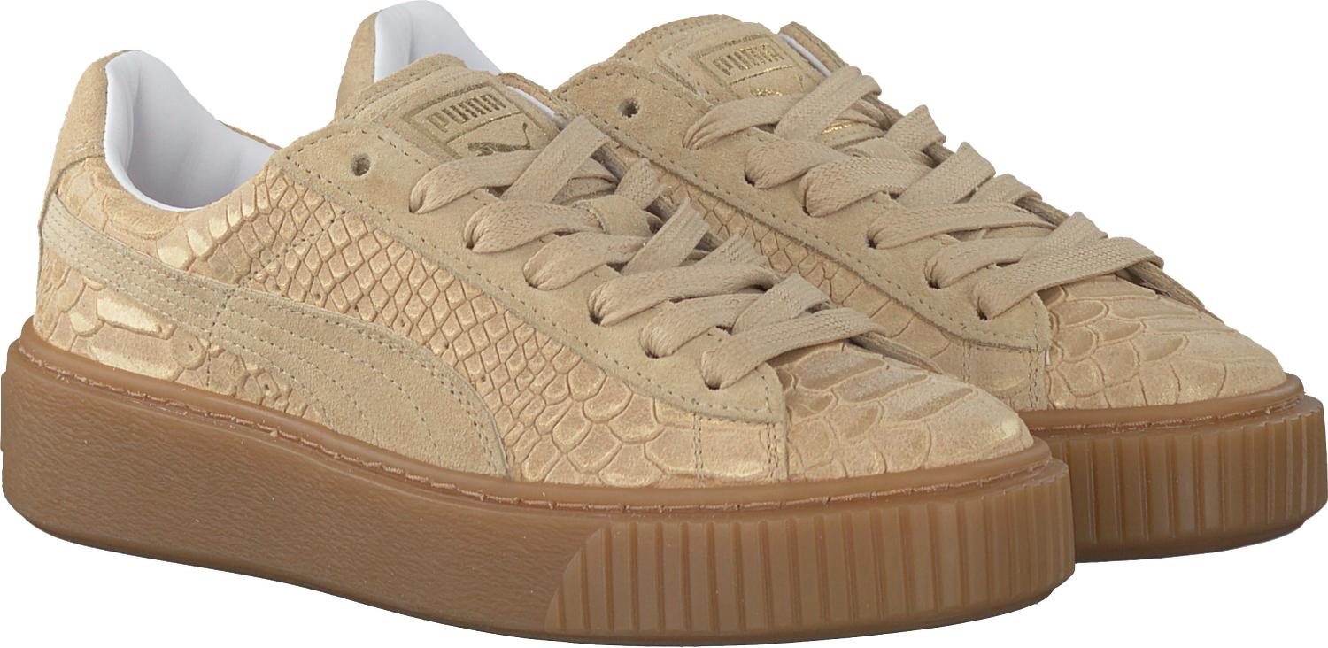 puma beige shoes