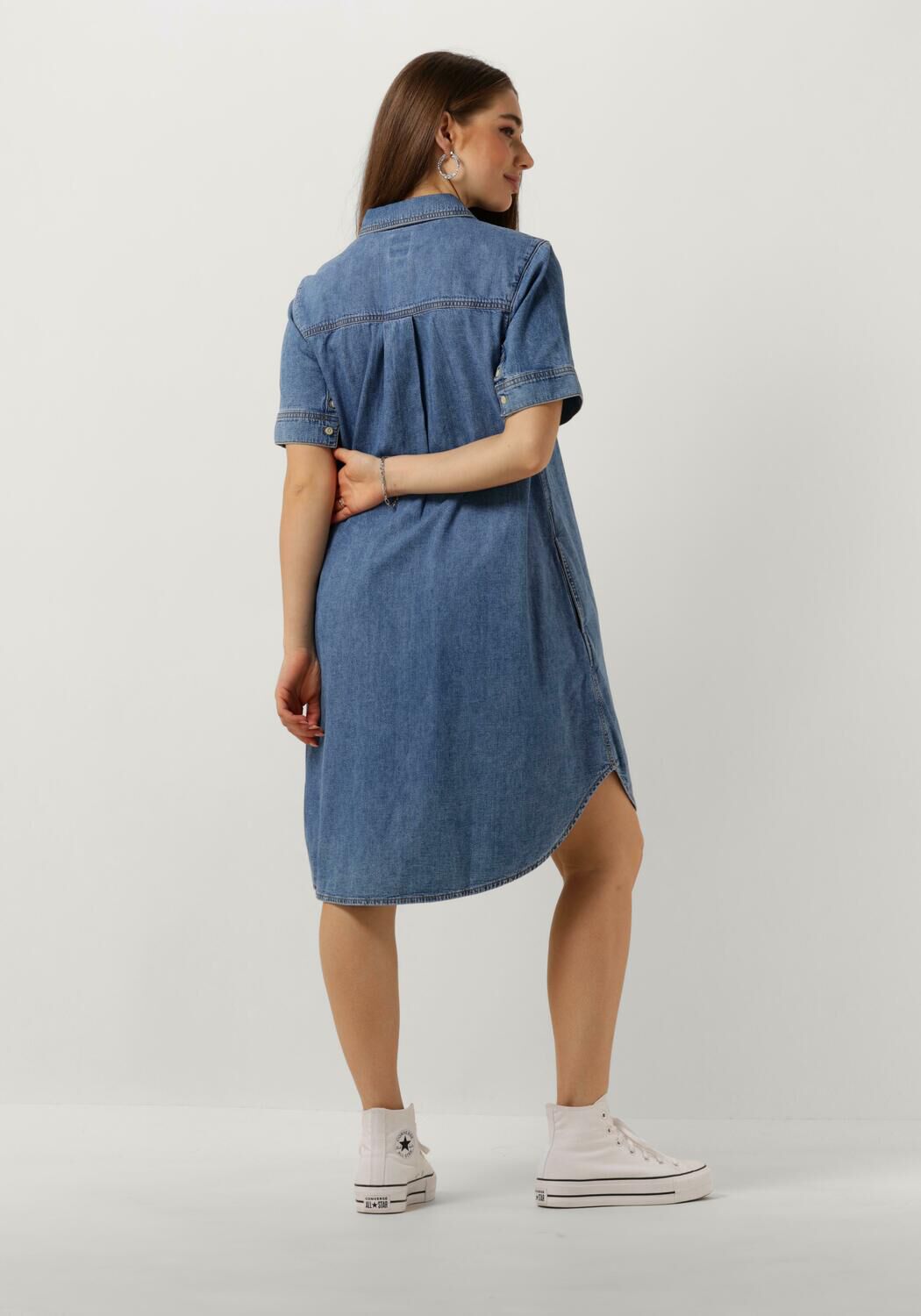 LEE Dames Jurken All Purpose A Line Dress Blauw