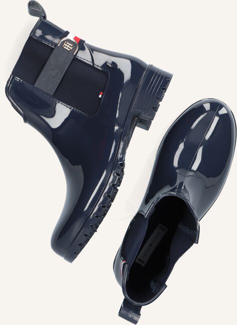 Blauwe TOMMY HILFIGER Regenlaarzen TH HARDWARE RAINBOOT Blauwe TOMMY HILFIGER Regenlaarzen TH HARDWARE RAINBOOT - large