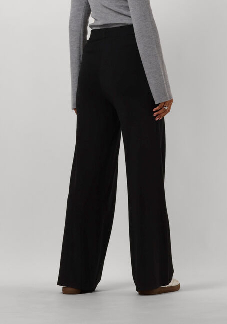 Zwarte MY ESSENTIAL WARDROBE Wijde broek EMMAMW KNIT PANT - large