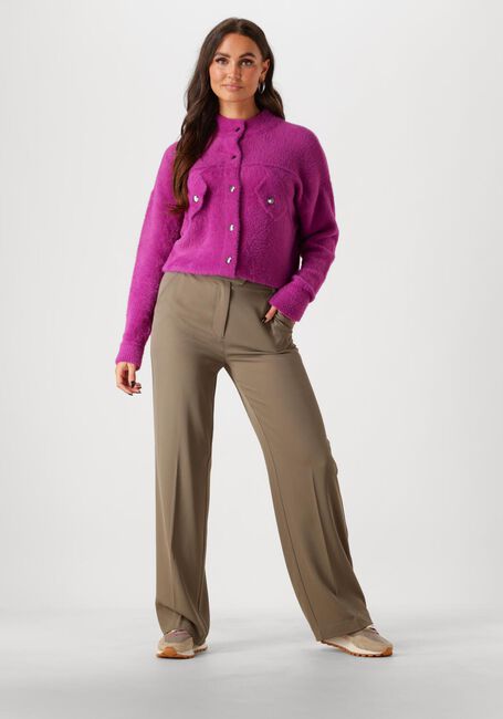 Paarse JANSEN AMSTERDAM Vest P263 VEST BENJA - large