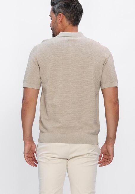 Beige PROFUOMO Polo POLO SS AERO EASE WAFFLE STRUCTURE - large