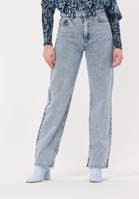 Blauwe GESTUZ Straight leg jeans TANERGZ HW 90'S STRAIGHT SLIT JEANS - large