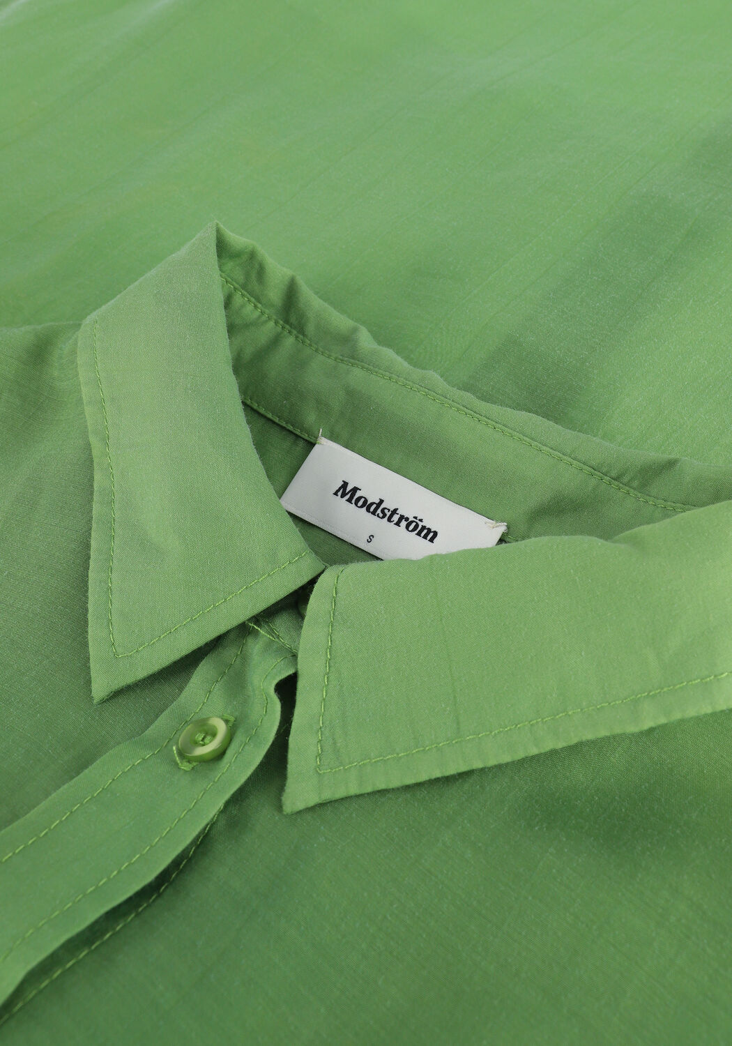 Groene MODSTR&Ouml;M Blouses OSKAR SHIRT - large