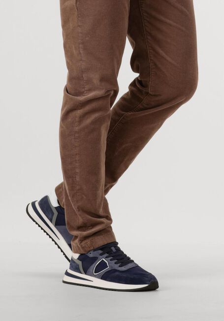 Blauwe PHILIPPE MODEL Lage sneakers TROPEZ 2.1 LOW MAN - large