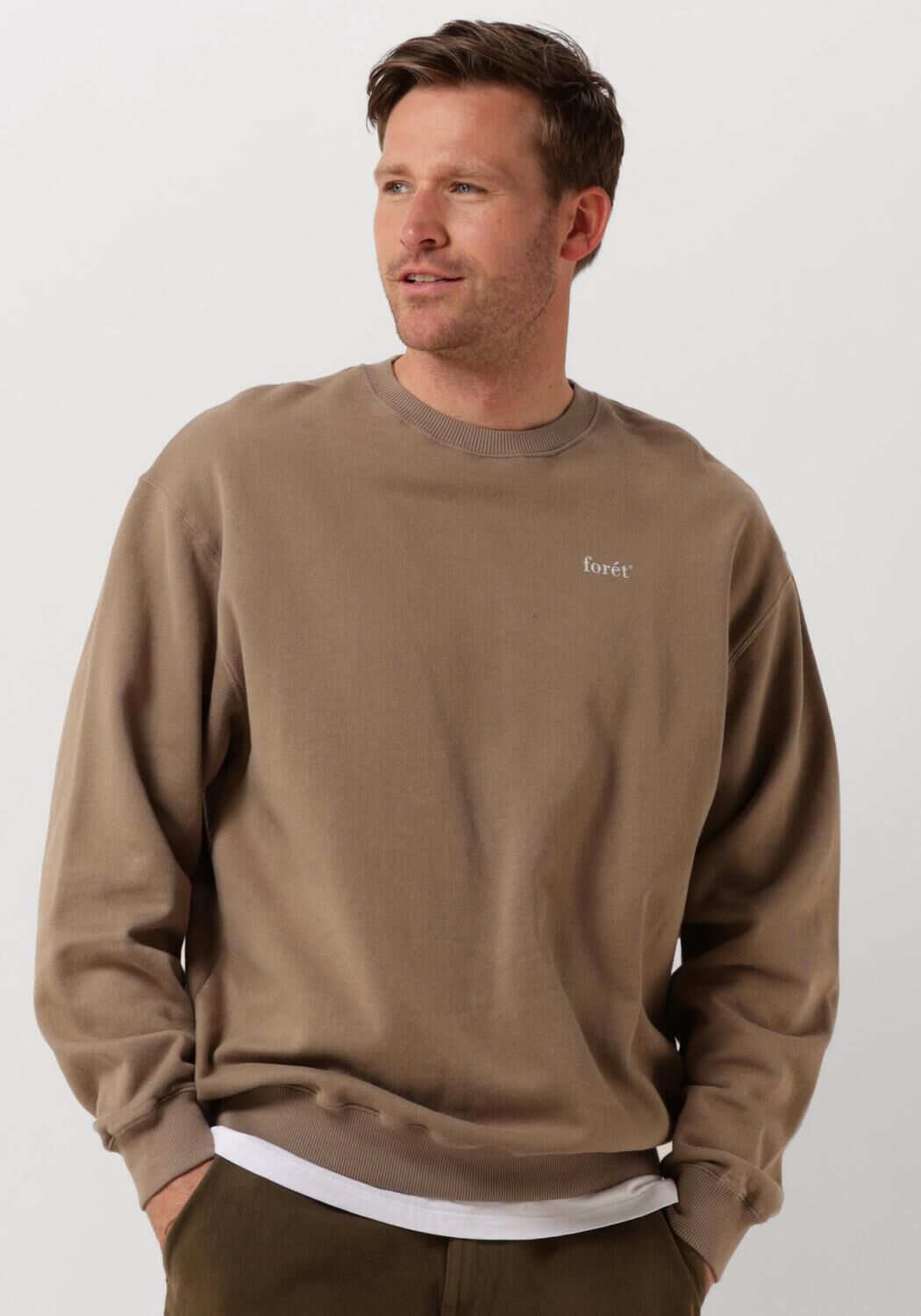 taupe foret trui still sweatshirt