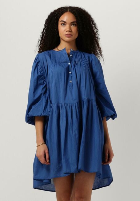 Blauwe BY-BAR Mini jurk BOWIE DRESS - large