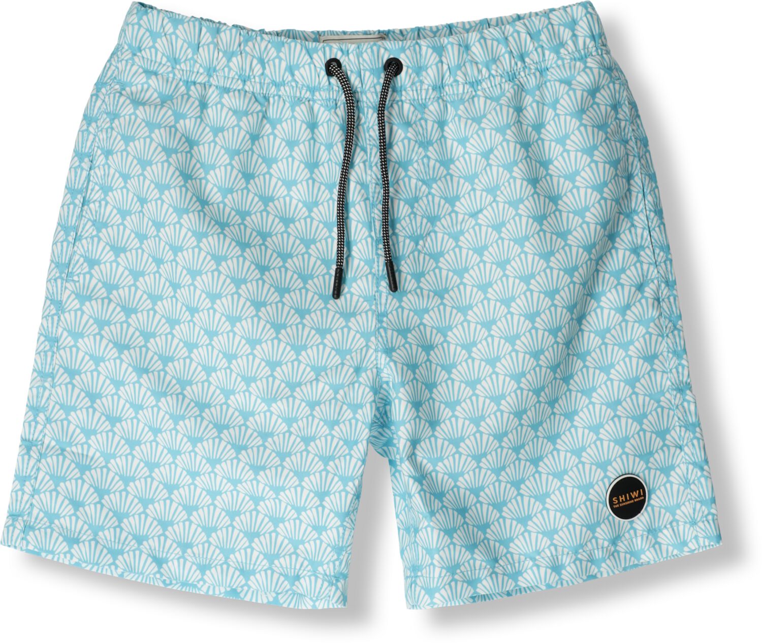 Shiwi zwemshort lichtblauw Jongens Gerecycled polyester All over print 158 164