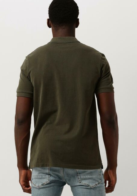 Donkergroene SCOTCH & SODA Polo GARMENT DYE ORGANIC COTTON PIQUE POLO - large