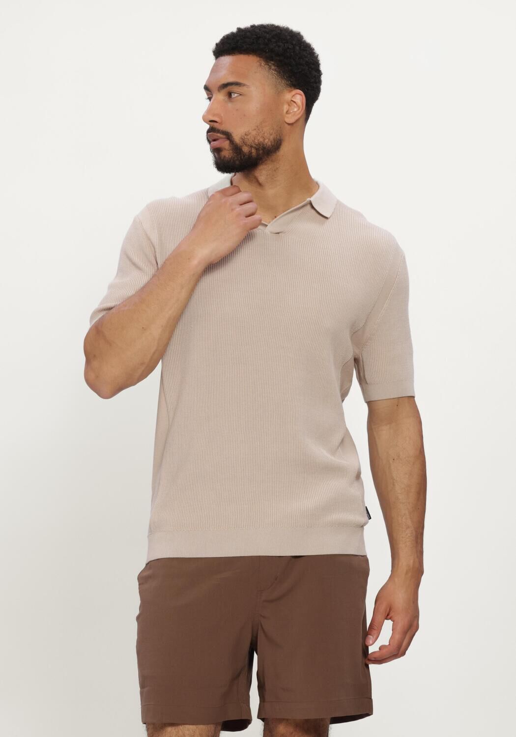 Beige SAINT STEVE Polo EVAN-S - large