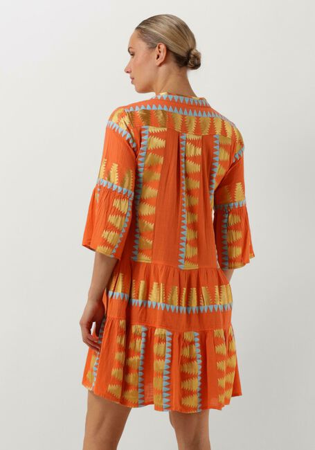 Oranje NEMA Mini jurk ZADIE - large