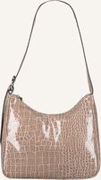 Taupe BECKSONDERGAARD Schoudertas SOLID PRADISA BAG - medium