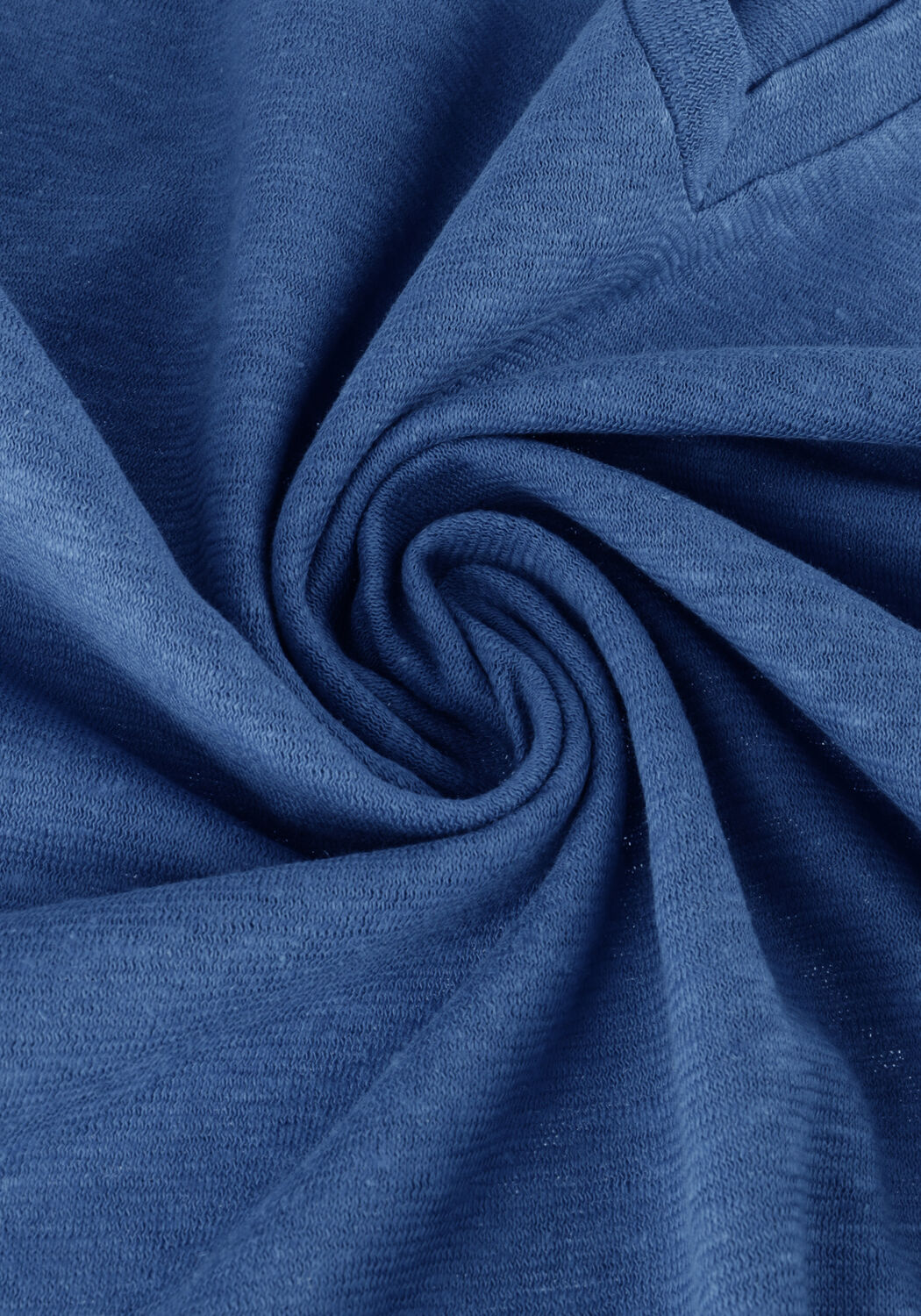 Blauwe ACCESS Top SHORT-SLEEVE V BLOUSE - large