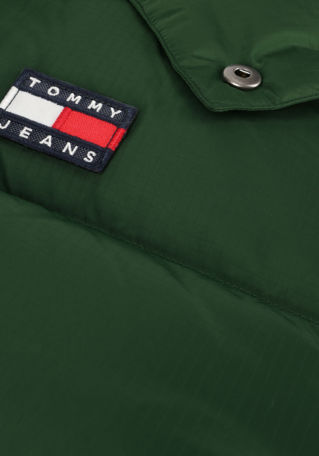 Donkergroene TOMMY JEANS Gewatteerde jas ALASKA PUFFER - large