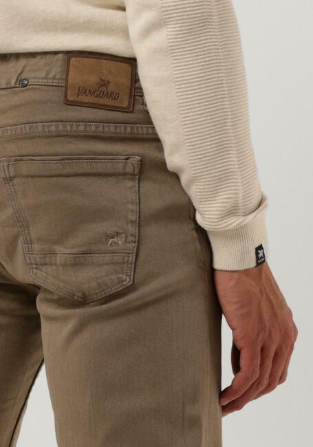 Khaki VANGUARD Slim fit jeans V7 RIDER COLORED NON-DENIM - large