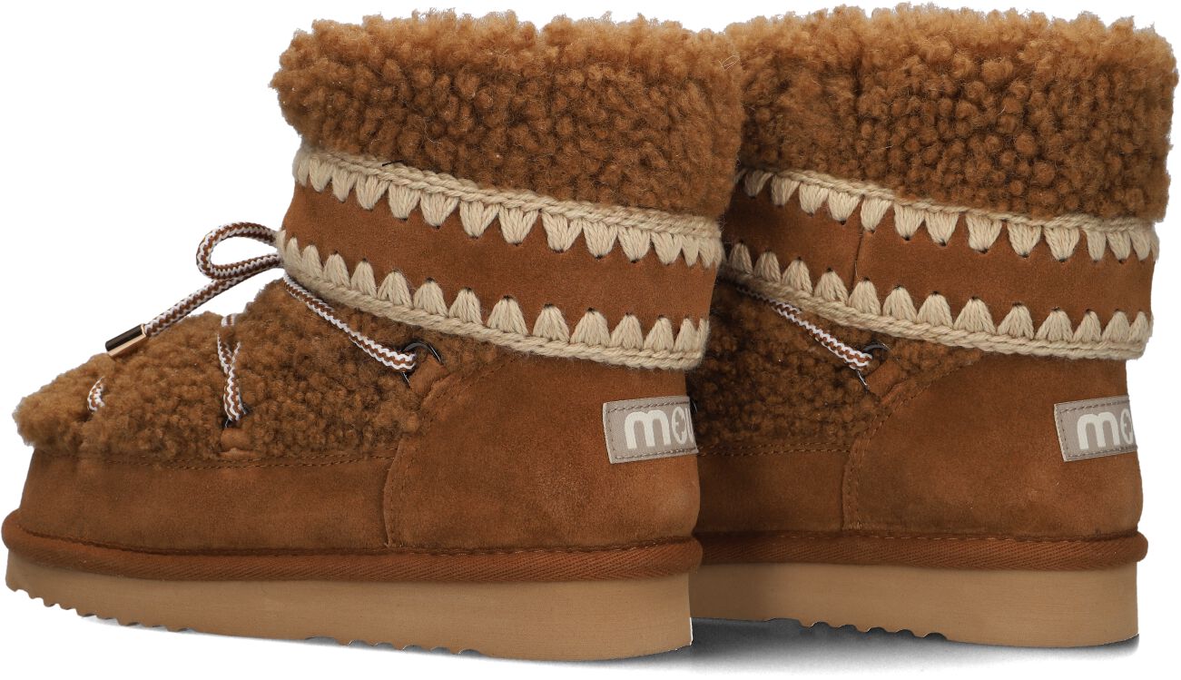 Mou Dames Boots Eskimo 18 Curly Sheepskin - Bruin, foto 3