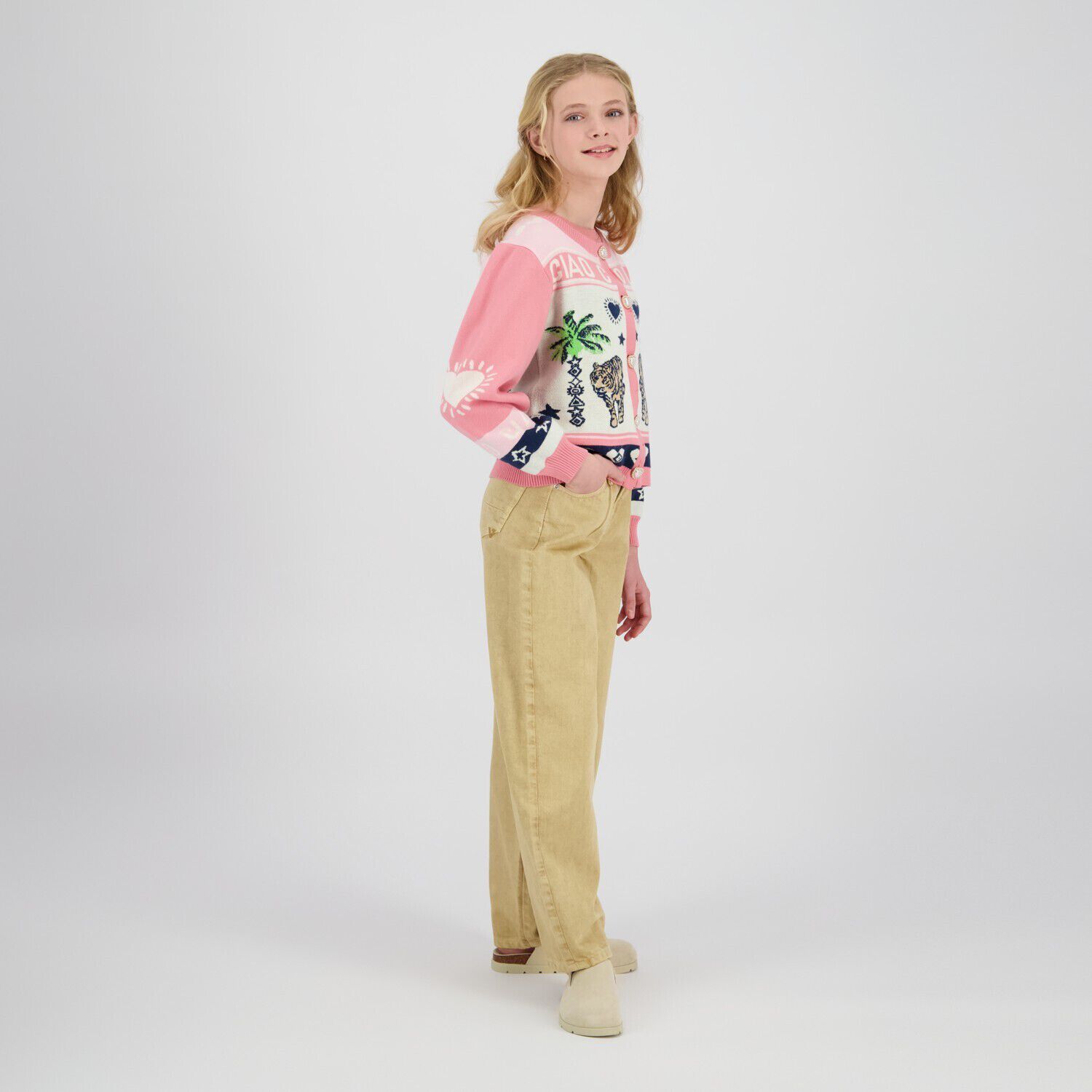 Lichtroze VINGINO Vest MANDIE - large