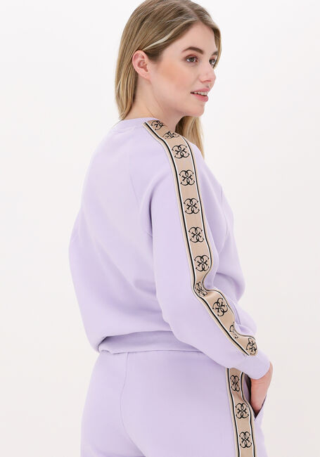 Lila GUESS Trui BRITNEY CREW NECK - large