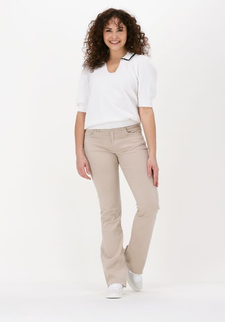 Gebroken wit MINUS Top ELVIKA KNIT TEE Gebroken wit MINUS Top ELVIKA KNIT TEE - large