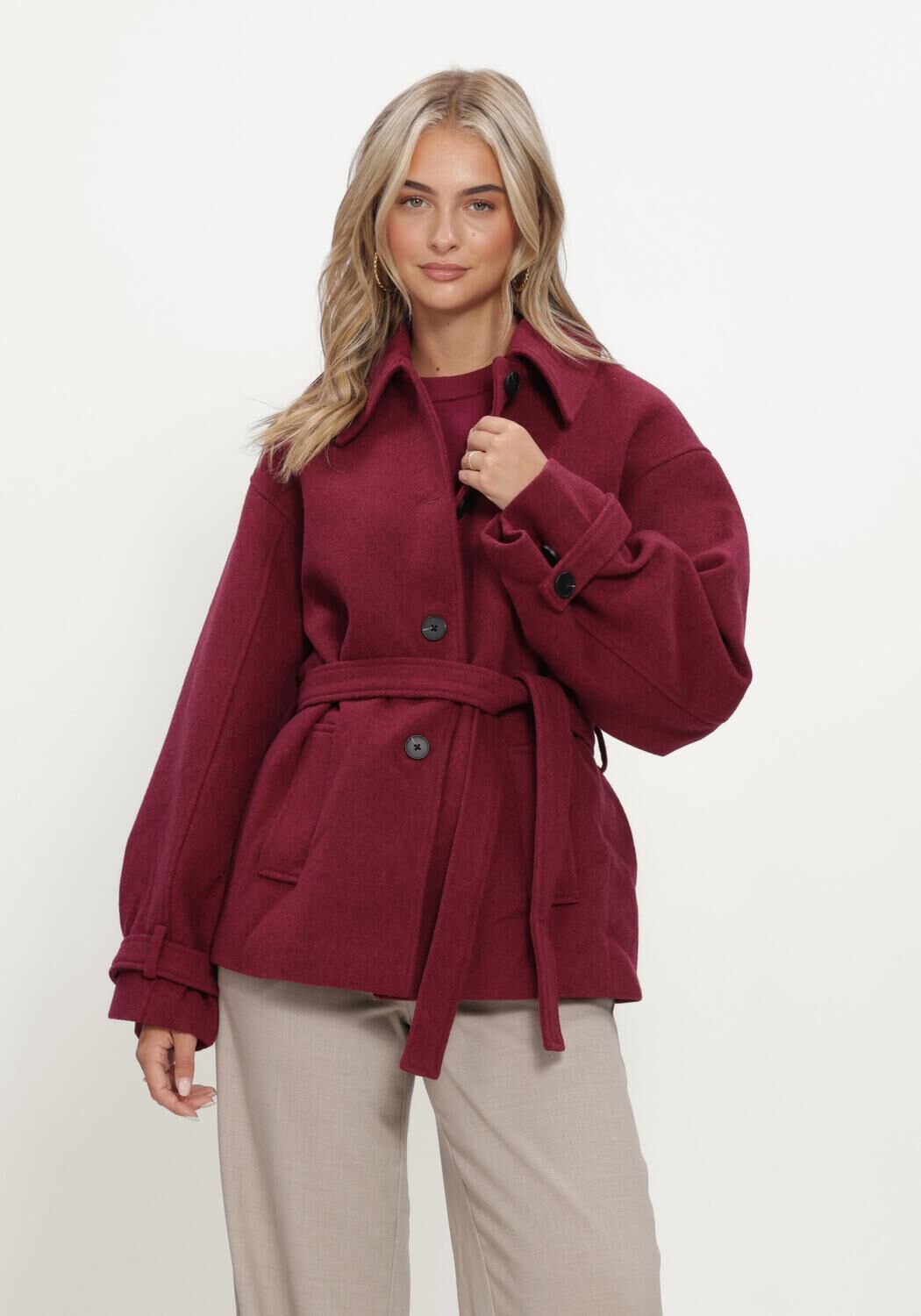 MSCH COPENHAGEN Dames Jassen Mschamaranda Jacket Bordeaux