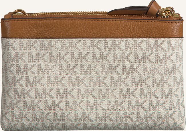 Beige MICHAEL KORS Schoudertas MD TAB DBLZP PHN XBODY Beige MICHAEL KORS Schoudertas MD TAB DBLZP PHN XBODY - large