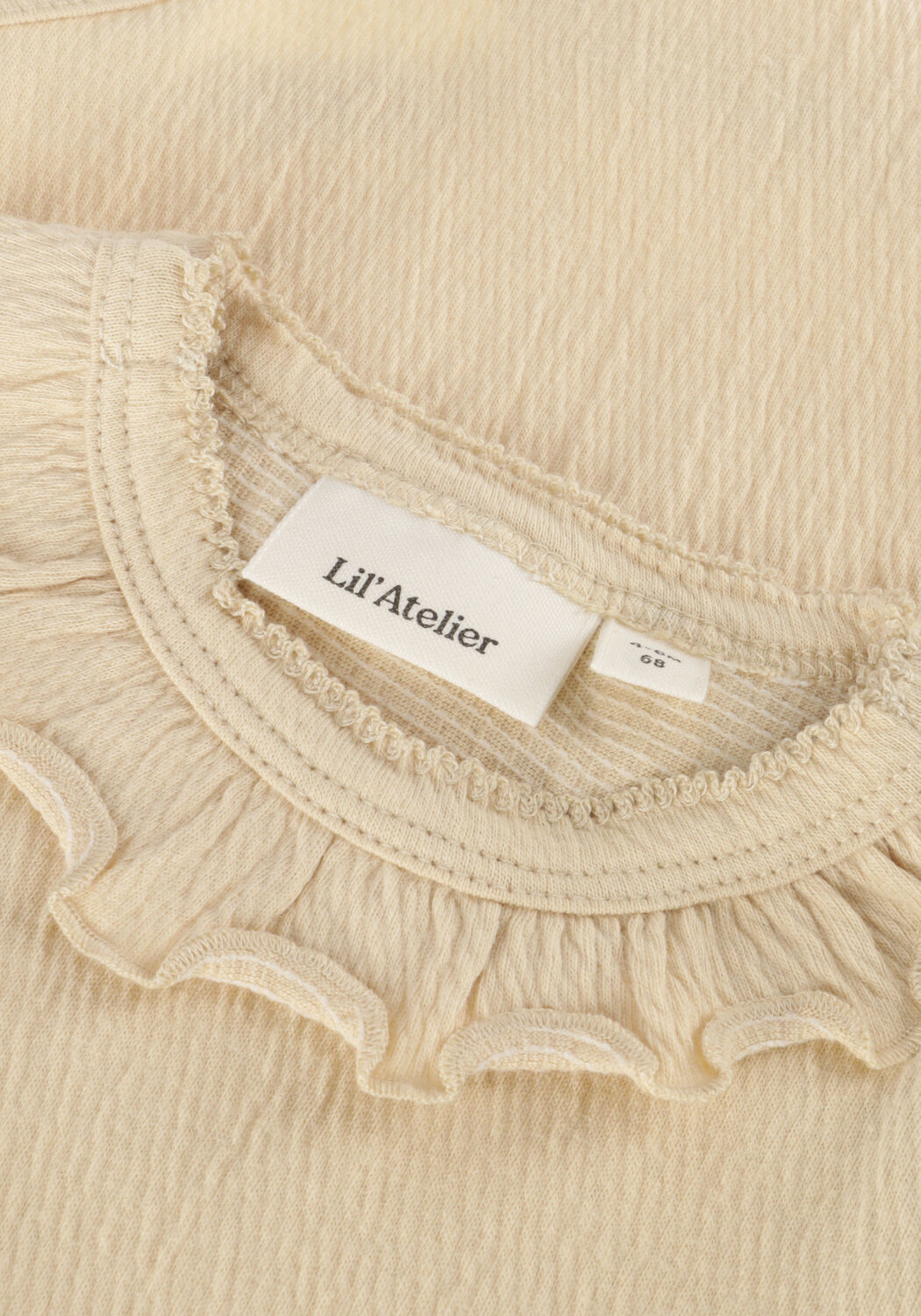 Beige LIL' ATELIER Rompers NBFNALO BEA LS SLIM BODY - large