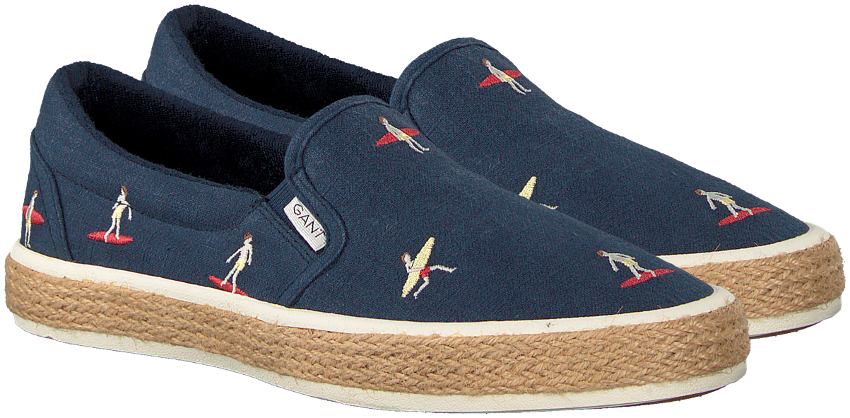Blauwe GANT Slip-on Sneakers FRESNO | Omoda