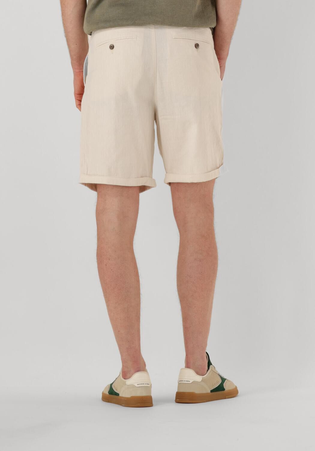 SELECTED HOMME Heren Broeken Slhregular-ron Sun Shorts Beige