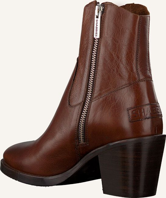 Cognac SHABBIES Enkellaarsjes 183020170 Cognac SHABBIES Enkellaarsjes 183020170 - large