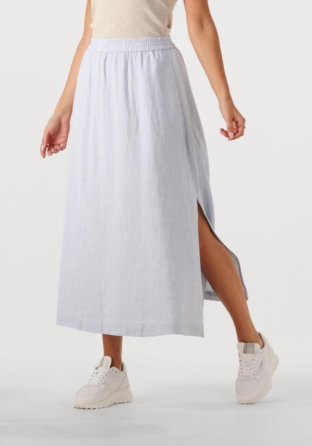 Lichtblauwe MSCH COPENHAGEN Midirok MSCHPENNIE GINIA HW SKIRT - large