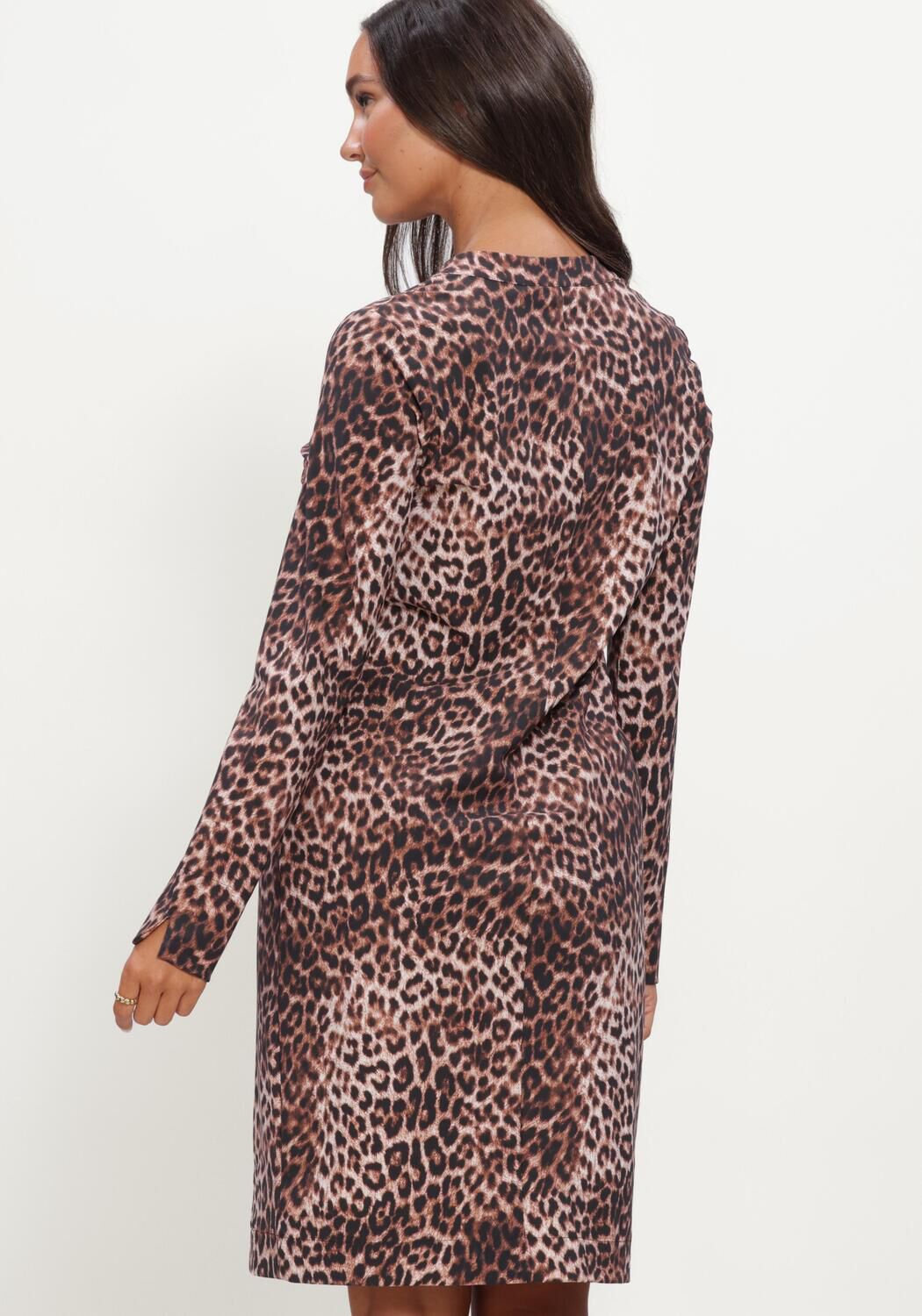 Multi STUDIO ANNELOES Jurken Simplicity leopard dress - large