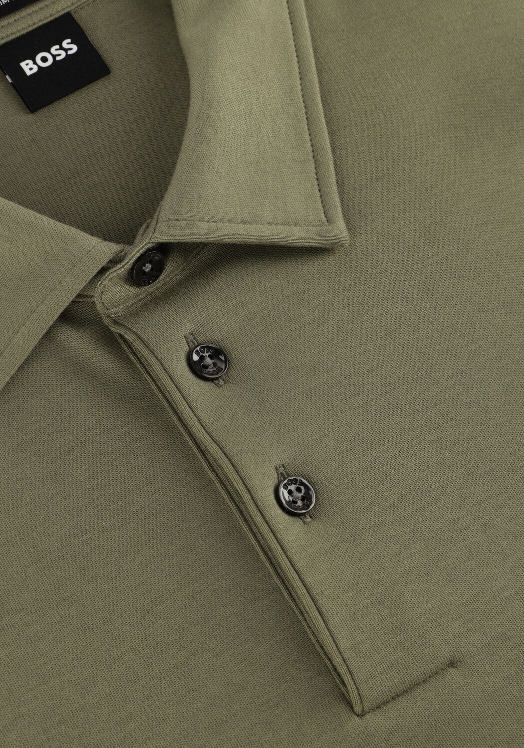 Groene BOSS BLACK Polo PALOSH 30 - large