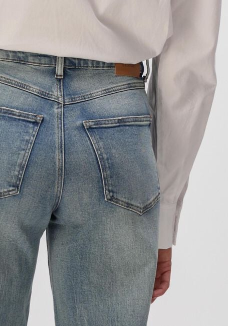 Lichtblauwe GESTUZ Straight leg jeans GZJADE HW STRAIGHT JEANS - large