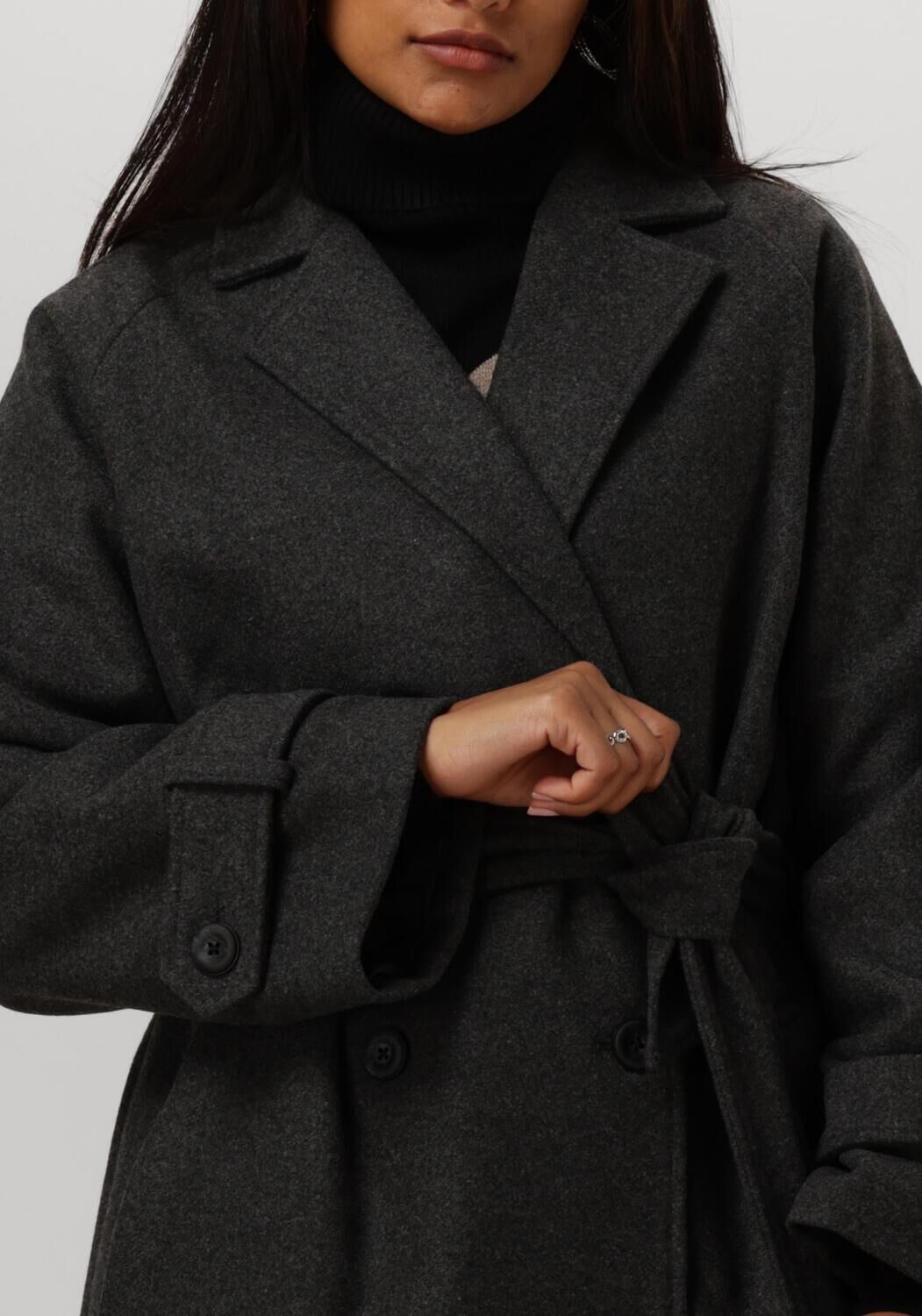 OBJECT Dames Jassen Objkeily L s Coat Grijs