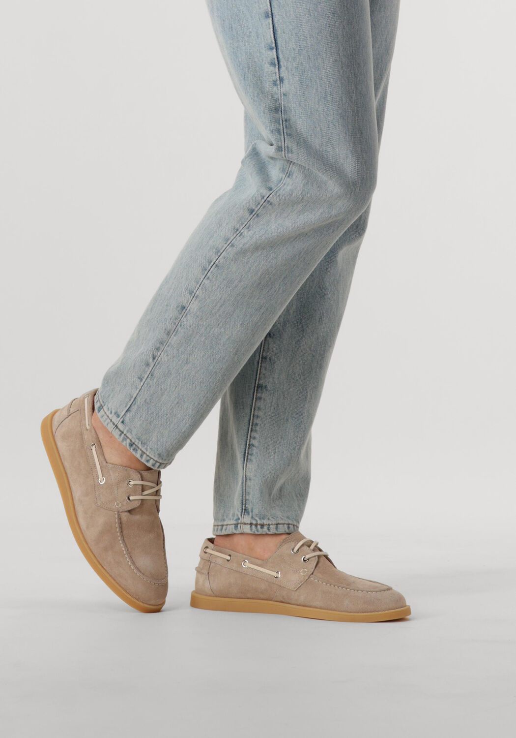 Beige STEFANO LAURAN Veterschoenen SL4000 - large