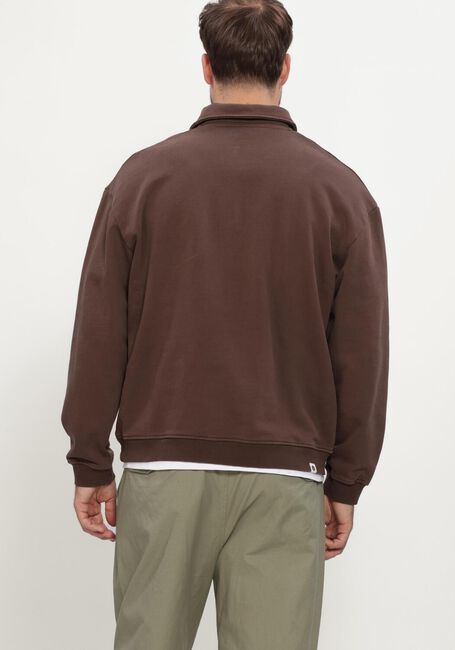 Bruine ANERKJENDT Sweater AKTONI POLO SWEAT - large