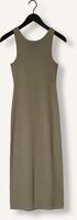 Groene GESTUZ Midi jurk BRIELLEGZ SL RIB DRESS Groene GESTUZ Midi jurk BRIELLEGZ SL RIB DRESS - medium