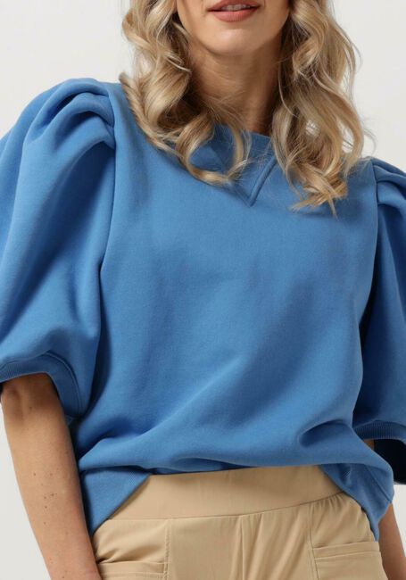 Blauwe AIMEE THE LABEL Trui LIESBETH - large
